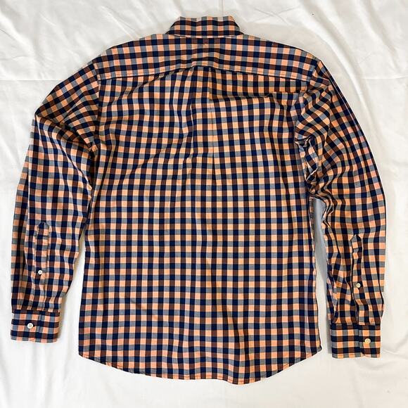 Bills Khakis Shirt Mens Size M Gingham Check Classic Fit Button Up - Picture 7 of 8